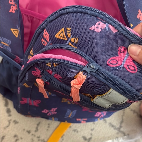 Colorful Butterfly Kids Backpack - Picture 3 of 5